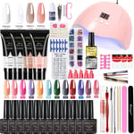 Nail polish extension gel manicure tools set A-01