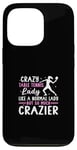 Coque pour iPhone 13 Pro Crazy Tennis de table pour fille