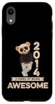 Coque pour iPhone XR Ours en peluche original Awesome 11e anniversaire garçon fille 2014