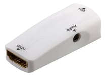 HDMI till VGA-adapter med stöd för ljud