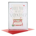 Hallmark Open Valentine's Day New Greeting Card 'Love and Kisses' - Medium