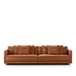 Eilersen - Drop 3-seater, Width: 240 cm Leather: Cat. B 701 Texas Plus 23 - Sofaer - Jens Juul Eilersen - Brun