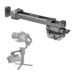 SMALLRIG Support de Moniteur Réglable HawkLock QR, Rail OTAN et Griffe Froide, Inclinaison Réglable à 165°, pour DJI RS 4 Pro/RS 4 / RS 3 Mini/RS 3 Pro/RS 3 / RSC 2 / RS 2-4637