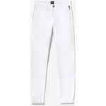 Pantalon Le Temps des Cerises  Pantalon chino slim jas blanc