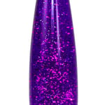 Verre de Rechange Lava Lampe Jenny Violet Paillettes Bouteille pour à Lave