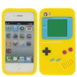 Silicone Case Phone Protective Retro Gameboy for 4 & 4S Top