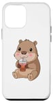 Coque pour iPhone 12 mini Capybara Bubble Tea Lovely Cute Capyboba Boba Milk Tea