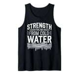 Ice Bath and Cold Shower Wellness Cold Therapy Recovery Tee Tank Top