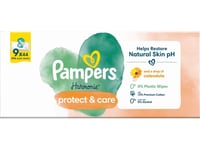 Pampers Harmonie Protect &Amp  Care Våtservetter 9X44 St.