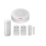 Kit d'alarme Tuya Smartlife Amazon Alexa Google Home maison, entreprise. Facile à utiliser Sécurité de votre application - Jandei