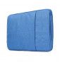 Pochette Effet Jean 15" pour Mac et PC Housse Protection Sacoche Ordinateur Portable 15" Pouces - BLEU