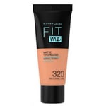 Soins visage Maybelline New York  FIT ME MATTE+PORELESS foundation 320-natural tan