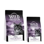 6,5 kg + 800 g på köpet! Wild Freedom torrfoder katter - Adult Sterilised Wild Hills med anka (6,5 kg) + (2 x 400 g)