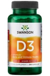 Swanson - Vitamin D3, 2000 IU - 250 caps