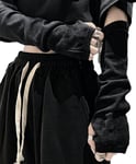 URAWESO Punk Goth Arm Warmers Gothic Sleeves.[G1329]