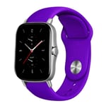 (Uusi violetti) Kellon ranneke Amazfit Gts/2/3/gts2 /mini/bip/gtr 2 2e 47mm Älykellon ranneke Rannekoru Garmin Vivoactive 3 4 Ranneke - Kellon rannekkeet