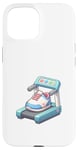 Coque pour iPhone 15 Chaussure de course mignonne de super-héros de tapis roulant