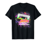 Cosmic Cassette Be Kind Rewind 80s - NEON T-Shirt