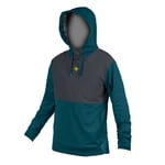 Endura Trailster Tech Hoodie - Blue / Small