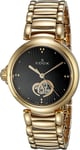 EDOX LaPassion Open Heart 85025-37RM-NIR Montre Mécanique Femme