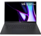 LG gram Pro 16 16Z90SP 16" Laptop - Intel®Core Ultra 7, 1 TB SSD, Black, Black