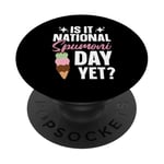 Italian Ice Cream Desser Lover Fresh Spumoni Ice Cream PopSockets Swappable PopGrip