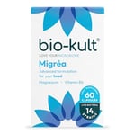 Bio-Kult Migréa Advanced Multi-Strain Bacterial Formulation with Magnesium Citrate and Vitamin B6-60 Capsules | Packaging May Vary