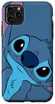 Coque pour iPhone 11 Pro Max Disney Lilo et Stitch Cute Stitch Tête de couture Gris ardoise