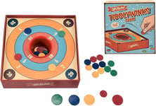 Traditional Tiddlywinks Classic Family Game Retro Skill Tiddly Game 4 Players