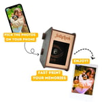 JollyLook EYE Digital-analogue instant photo printer, Brown coloured | ✅ Black Friday Deals