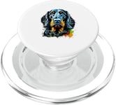 Gordon Setter Pop Art et Splash Art Gordon Setter PopSockets PopGrip pour MagSafe