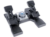 Logitech G Pro Flight Rudder Pedals, självcentrerade pedaler med justerbar dämpning och motstånd