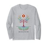 Roots that Lift the Spirit - Spiritual Unisex Design Long Sleeve T-Shirt