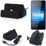 Docking Station for Microsoft Lumia 950 black charger USB-C Dock Cable