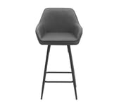 Tabouret de bar TOM Gris