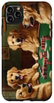 iPhone 11 Pro Max Dogs Playing Poker Dog Golden Retriever Retrievers Card Case