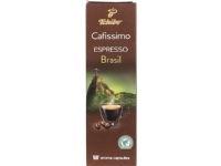 Tchibo Espresso Brasil Beleza, Kaffekapslar, Espresso, Mörkrostade, Brun, Grön, Låda, 10 styck