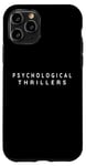 iPhone 11 Pro Psychological Thrillers Reader. Psychological Thriller Books Case