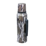 Stanley Classic Legendary Thermos 1L - Maintient la Température 24h (Chaud/Froid) - Bouteille Isotherme - Sans BPA - Gourde Isotherme 1L en Acier Inoxydable - Gourde Inox - Bottomland Mossy Oak