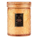 Voluspa Mini Glass Jar Candle With Lid Spiced Pumpkin Latte 156g