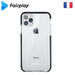 Fairpaly Gemini Pour Iphone 12 Pro Max Noir Et Transparent