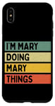 iPhone XS Max I'm Mary Doing Mary Things Funny Personalized Quote Case