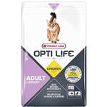 VERSELE LAGA - Croquettes Chat Opti Life Urinary - Nourriture pour Chat Adulte - sans Céréales - Au Poulet - 2,5 kg