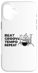 Coque pour iPhone 16 Plus Tambour Musique Motivation Rock Artiste