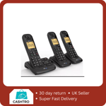 BT XD56 Trio Cordless Phones with Answering Machine Call Blocker