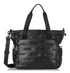 Hedgren Puffer, Sac Marin Femmes, Noir, Taille Unique