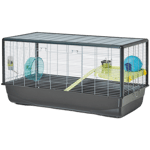 Hamster Plaza Knock Down 100x50x50cm grå - Smådyr - Bur og transport - Hamsterbur, ørkenrotte- og rottebur - Savic