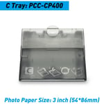 Plateau d'entrée de papier adapté pour Canon Selphy CP1300 CP1200 CP1000 CP910 CP900 plateau d'imprimante de Photo 3/5/6 pouces plateau de taille de carte postale 3 pouces - Type C Tray 3 inch