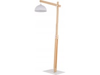 Tk Lighting Tk Lighting Oslo 5592 Golvlampa 1X15w E27 Vit/Trä Golvlampa