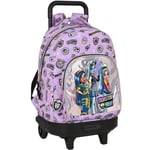 Rullande ryggsäck - MONSTER HIGH - 45 CM - 2 Fack - Trolley - Unisex